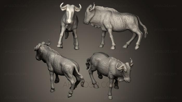 Animal figurines (STKJ_0553) 3D model for CNC machine